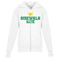 Sidewalk Side Mardi Gras Funny Festival Parade Cos Youth Zipper Hoodie | Artistshot