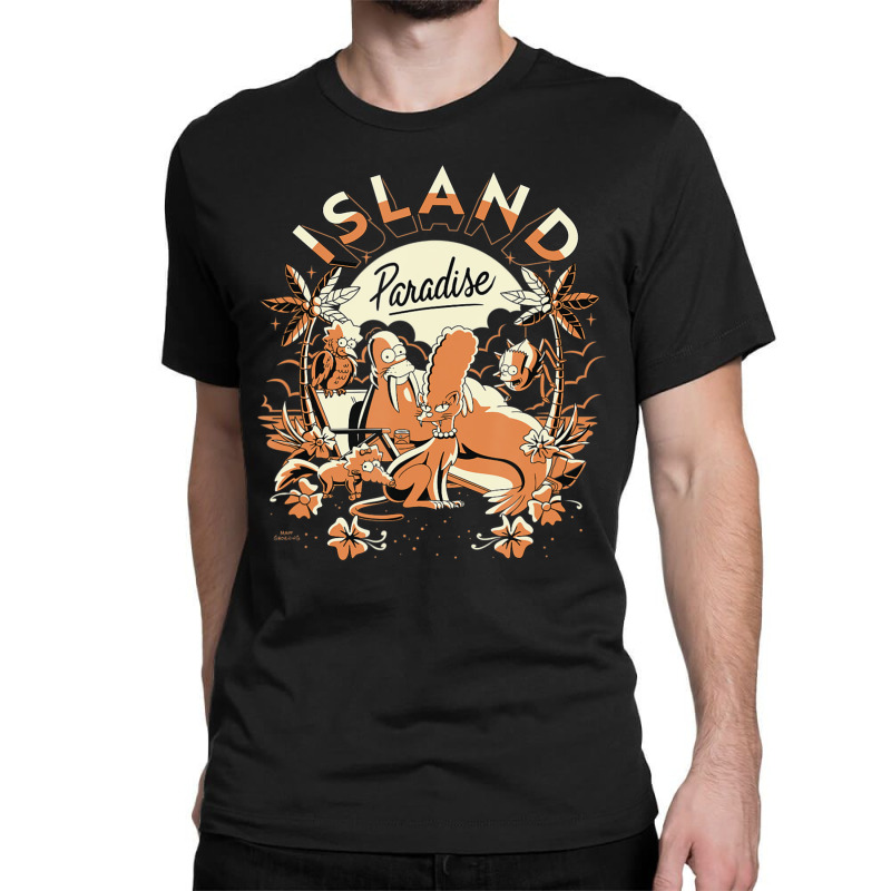 The Simpsons Treehouse Of Horror Island Paradise G Classic T-shirt by longdanouj | Artistshot