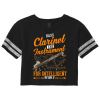 Bass Clarinet Instrument For Intelligent People T Scorecard Crop Tee | Artistshot