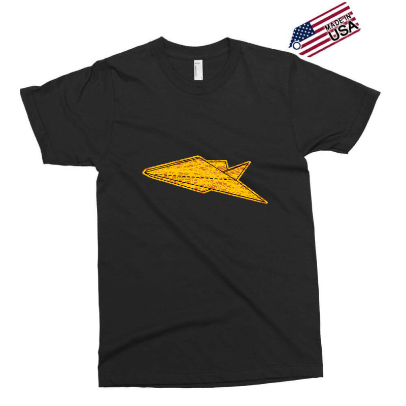 Silhouette Tiles Of An Old Folding Paper Airplanes Exclusive T-shirt | Artistshot