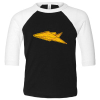 Silhouette Tiles Of An Old Folding Paper Airplanes Toddler 3/4 Sleeve Tee | Artistshot