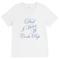 Did I Hear A Cork Pop 64 V-neck Tee | Artistshot