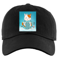 Cat Knitting Lover Wool Hobby Knitter Crochet Snow Kids Cap | Artistshot