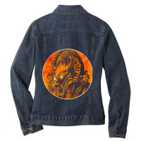 Dragon China Chinese Ladies Denim Jacket | Artistshot