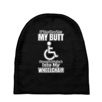 Funny Quote Handicapped Crippled Amputee Disabled Baby Beanies | Artistshot