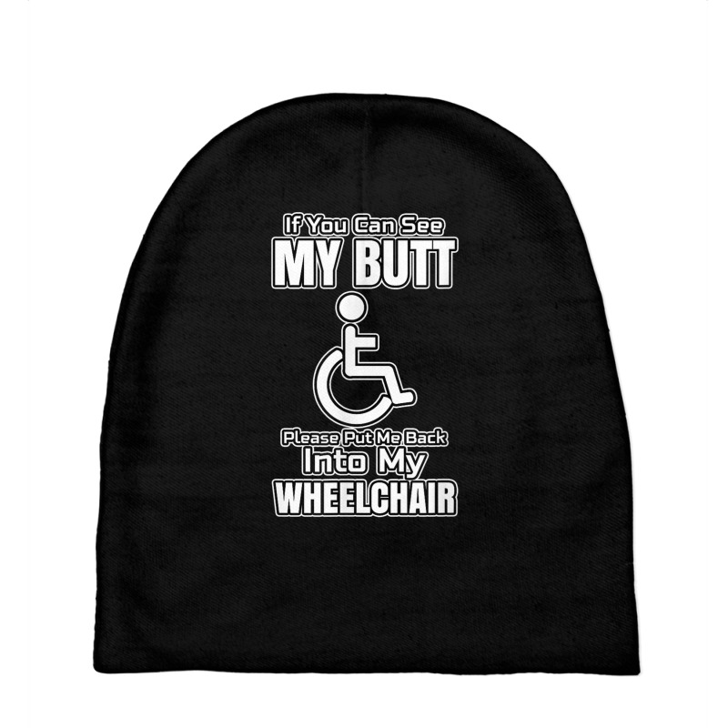 Funny Quote Handicapped Crippled Amputee Disabled Baby Beanies by wafaha | Artistshot