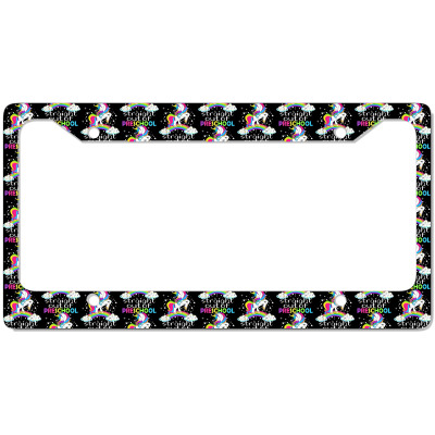 Goodbye Preschool Graduation Hello Kindergarten Pr License Plate Frame ...