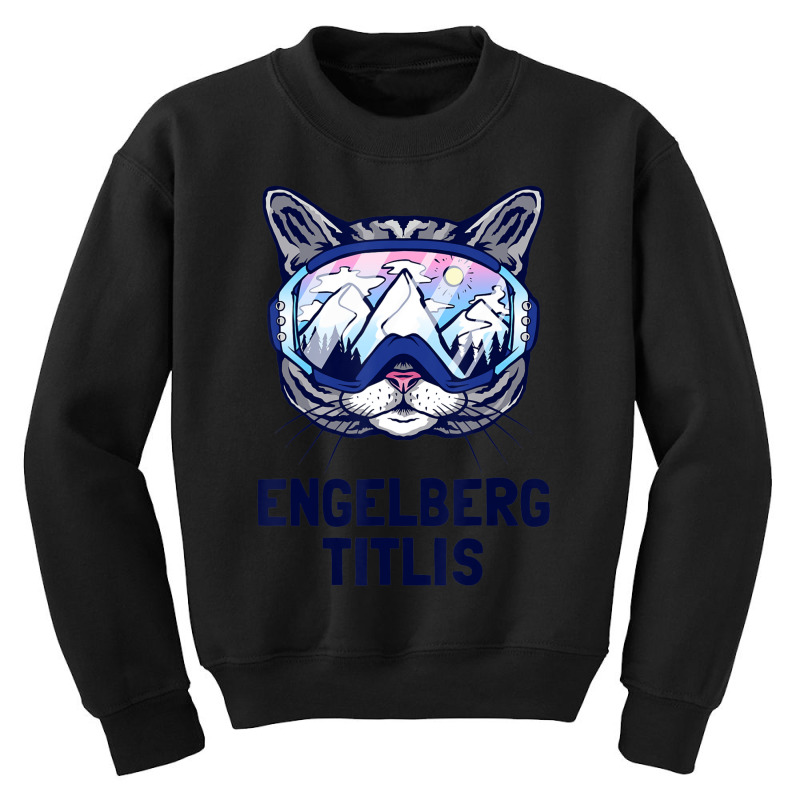 Engelberg-titlis Alpine Mountain Panorama Ski Gogg Youth Sweatshirt by spannmargarettrgy | Artistshot