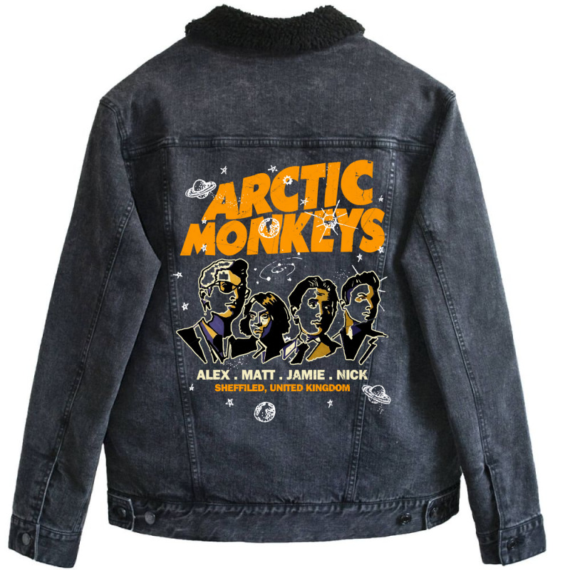 Arktic Monkey Unisex Sherpa-lined Denim Jacket | Artistshot