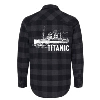 Rms Titanic Ship Tee Perfect Gift Idea Youth Vinta Flannel Shirt | Artistshot