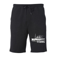 Rms Titanic Ship Tee Perfect Gift Idea Youth Vinta Fleece Short | Artistshot