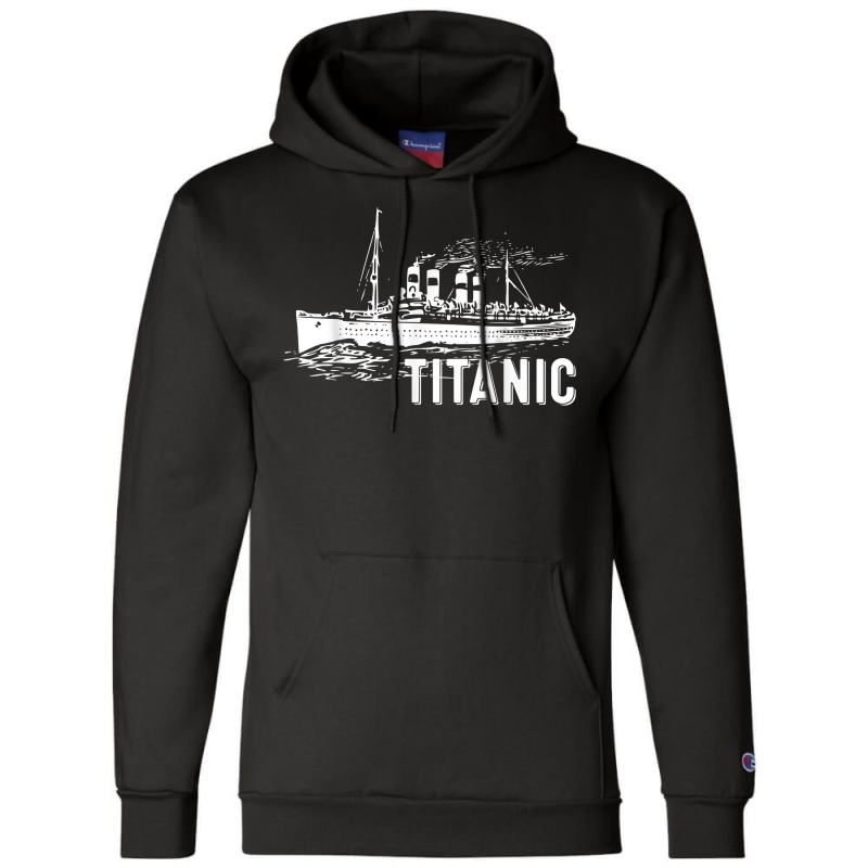 Rms Titanic Ship Tee Perfect Gift Idea Youth Vinta Champion Hoodie | Artistshot