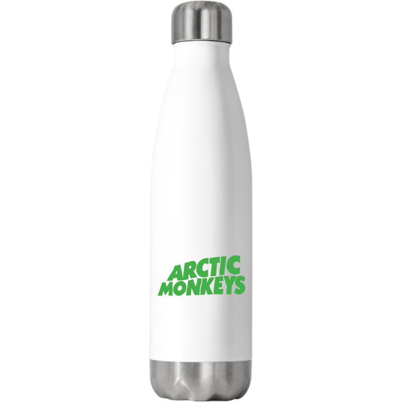 Arktic Monkey Green Stainless Steel Water Bottle | Artistshot