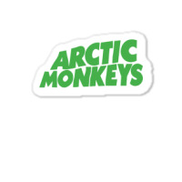 Arktic Monkey Green Sticker | Artistshot