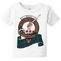 Gunn Scottish Clan Badge & Tartan T Shirt Baby Tee | Artistshot