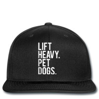 Lift Heavy Pet Dogs Funny Gym Workout Gift For Wei Printed Hat | Artistshot