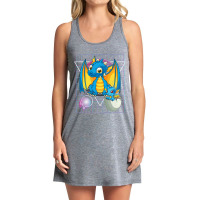 Fantasy Animal Mythical Creature 90s Vaporwave Cut Tank Dress | Artistshot