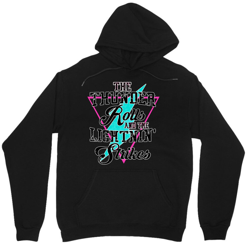 Thunder Rolls Country Music Unisex Hoodie by home12 | Artistshot