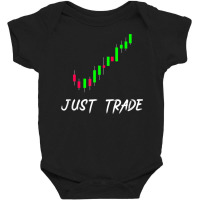 Just Trade Candlestick Chart For Stock Forex Marke Baby Bodysuit | Artistshot