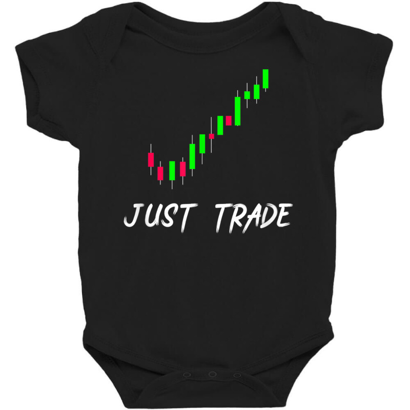 Just Trade Candlestick Chart For Stock Forex Marke Baby Bodysuit by heffopance | Artistshot