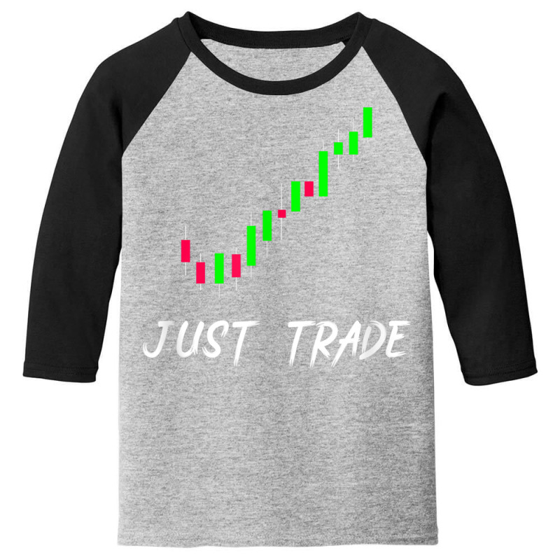 Just Trade Candlestick Chart For Stock Forex Marke Youth 3/4 Sleeve by heffopance | Artistshot