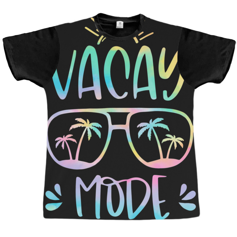 Vacay Mode Cute Vacation Summer Cruise Getaway Hol Graphic T-shirt | Artistshot