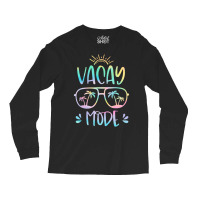 Vacay Mode Cute Vacation Summer Cruise Getaway Hol Long Sleeve Shirts | Artistshot