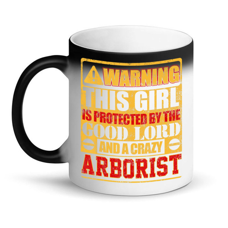 Warning This Girl Is Protected By Arborist Magic Mug | Artistshot