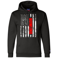 Strike Or Spare Us American Flag Sports Patriotic Champion Hoodie | Artistshot