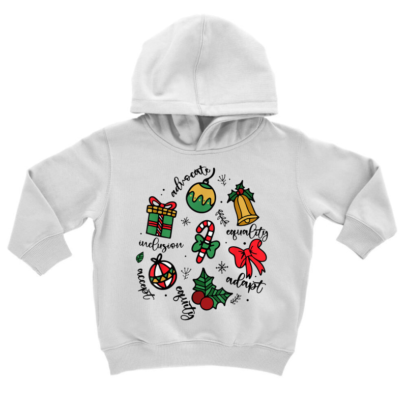 Teacher Christmas Teacher Special Education Teache Toddler Hoodie | Artistshot