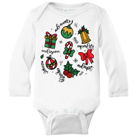 Teacher Christmas Teacher Special Education Teache Long Sleeve Baby Bodysuit | Artistshot