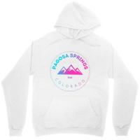 Pagosa Springs Colorado Mountain Town   Retro Co S Unisex Hoodie | Artistshot