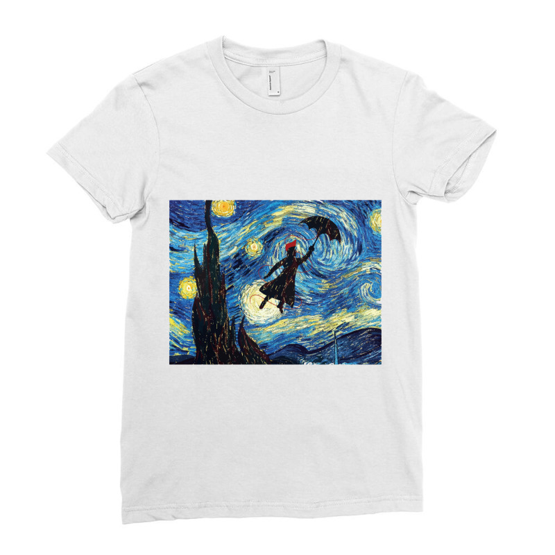 Mary Poppins Ladies Fitted T-Shirt by sheryljamel | Artistshot