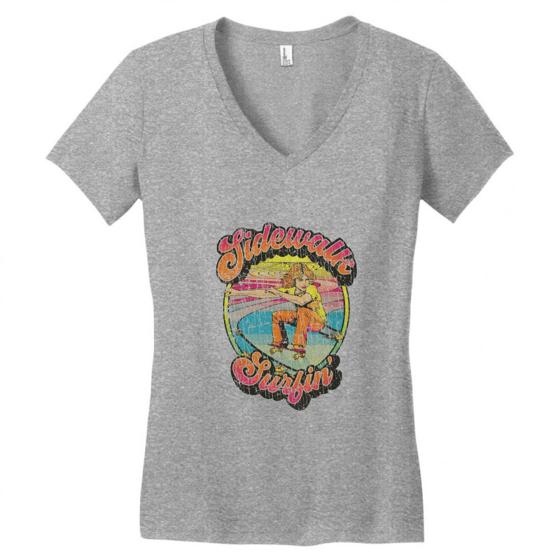 Sidewalk Surfin’ 1964 Women's V-Neck T-Shirt by gununghujan | Artistshot