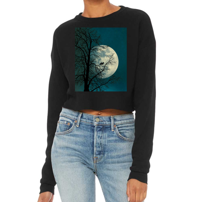 Moon Cropped Sweater | Artistshot