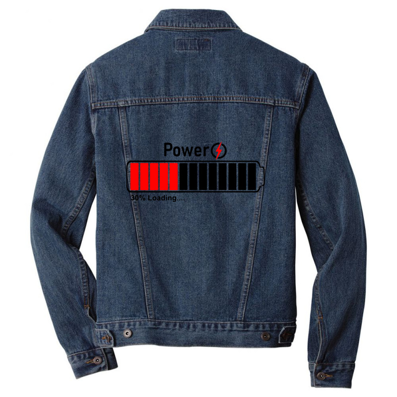 Power Timeline Men Denim Jacket by skw art | Artistshot