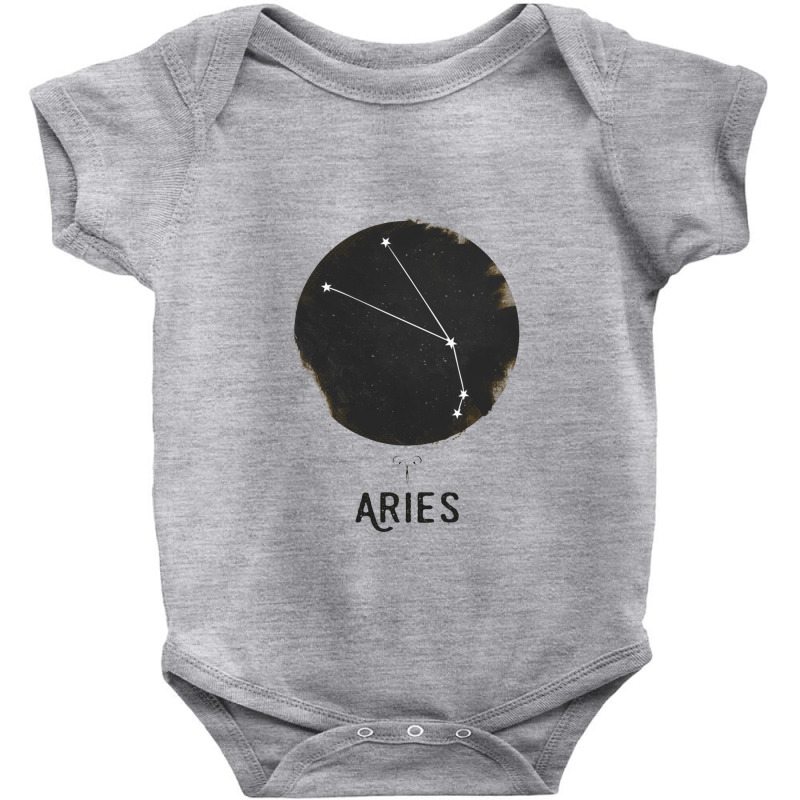 Minimal Aries Zodiac Sign Baby Bodysuit by sheryljamel | Artistshot