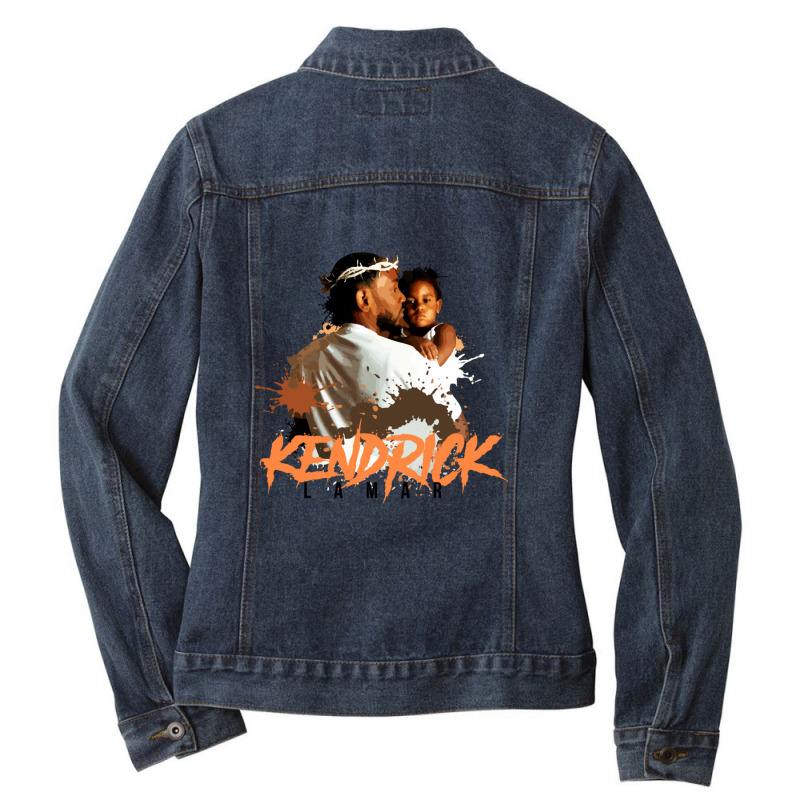 B Kendrick Lamar Mr Morale And The Big Steppers Ladies Denim Jacket by ascuyfrentz | Artistshot