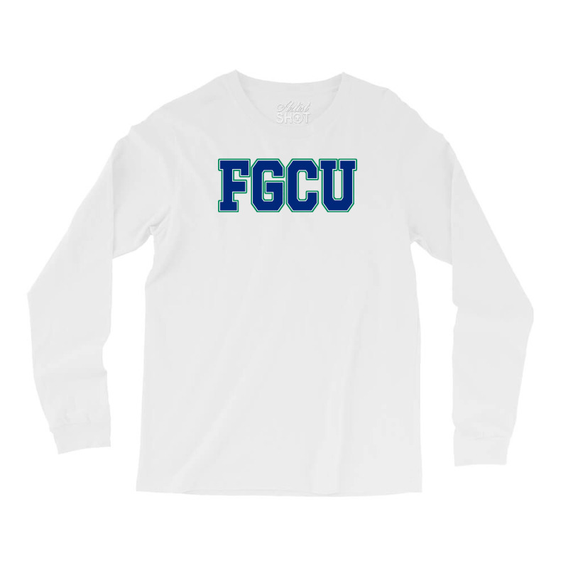 Fgcu Wordmark Long Sleeve Shirts by Dawn L Carson | Artistshot