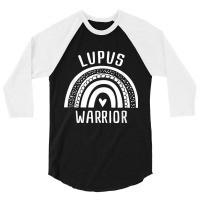 Lupus Warrior Lupus Awareness Month  Purple Mens & 3/4 Sleeve Shirt | Artistshot