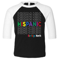 National Hispanic Heritage Month Latin America Cul Toddler 3/4 Sleeve Tee | Artistshot