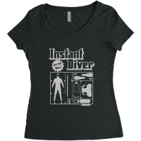 Ow Instant Diver Women's Triblend Scoop T-shirt | Artistshot