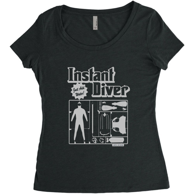 Ow Instant Diver Women's Triblend Scoop T-shirt by porkudus | Artistshot