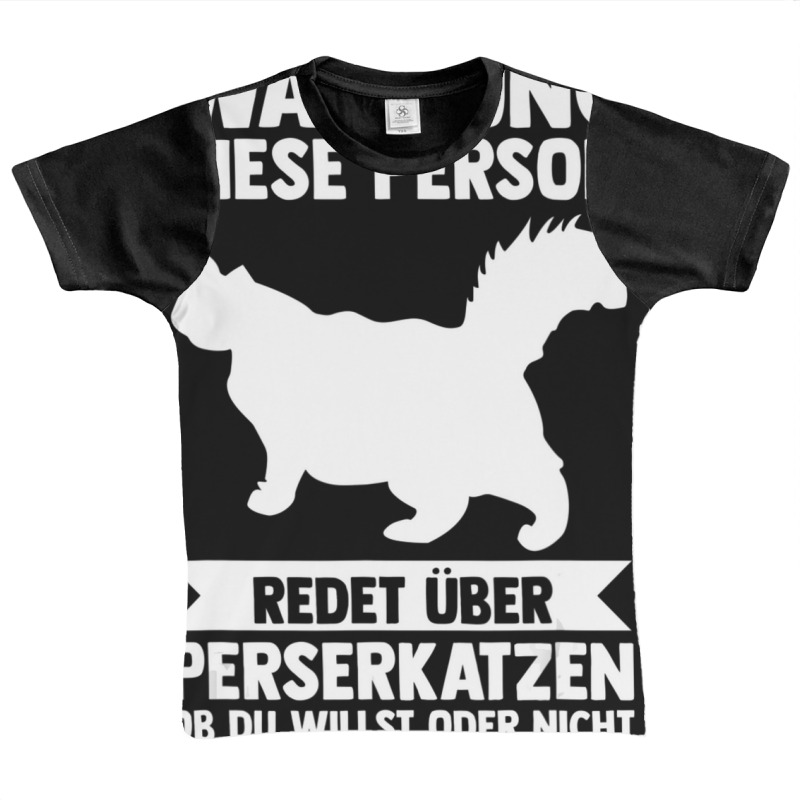 Warning This Person Talks About Persian Cat Graphic Youth T-shirt | Artistshot