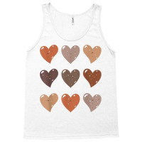 Melanin Skin Tone Hearts, Be Kind, Black History M Tank Top | Artistshot