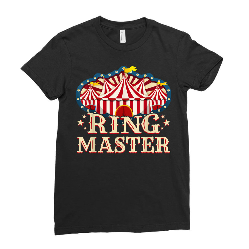 Circus Ringmaster Shirt   Circus Shirts   Ringmast Ladies Fitted T-Shirt by jendhe | Artistshot