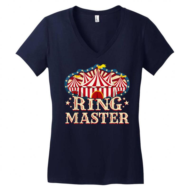 Circus Ringmaster Shirt   Circus Shirts   Ringmast Women's V-Neck T-Shirt by jendhe | Artistshot