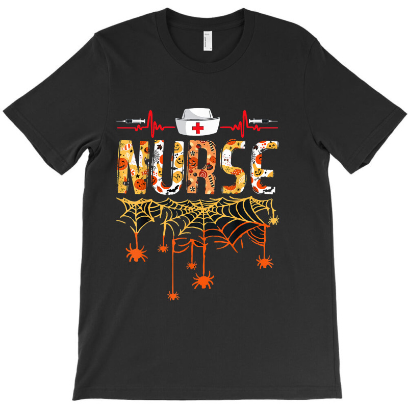 Nurse Halloween Costume Stethoscope Heartbeat Pump T-shirt | Artistshot