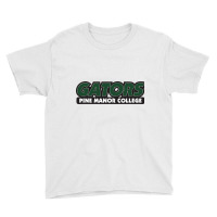 Pine Manor College Gators Youth Tee | Artistshot