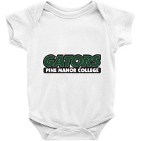 Pine Manor College Gators Baby Bodysuit | Artistshot